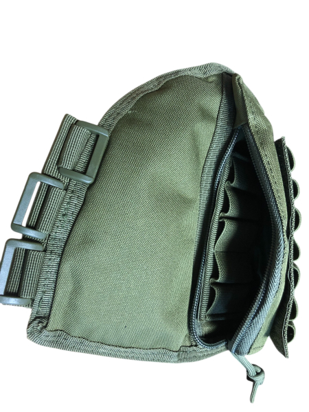 Soft Shell Schrotpatronen Halterung für Unterarm in Khaki